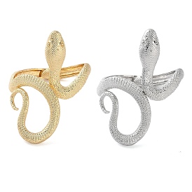 Alloy Open Bangles for Women, Snake