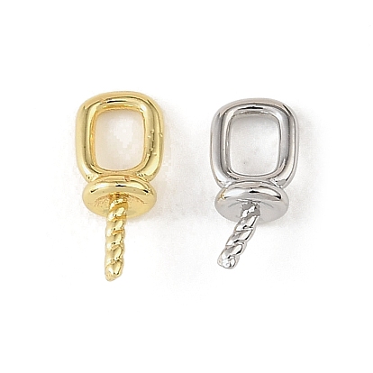 Brass Cup Peg Bails, Rack Plating, Long-Lasting Plated, Cadmium Free & Lead Free