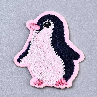 Penguin Appliques, Computerized Embroidery Cloth Iron on/Sew on Patches, Costume Accessories