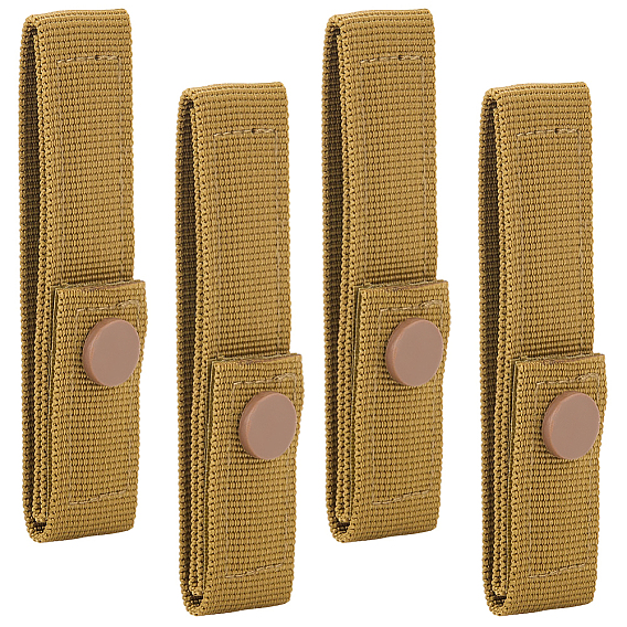 Полипропиленовый ремень для тактического снаряжения на открытом воздухе, с латунной кнопкой