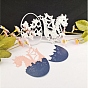 Dinosaur Carbon Steel Cutting Dies Stencils, for DIY Scrapbooking/Photo Album, Decorative Embossing DIY Paper Card