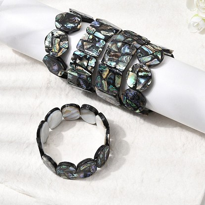 Браслеты из натуральных бусин пауа из натурального морского ушка для женщин