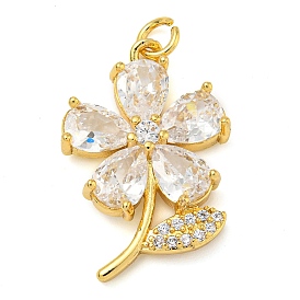 Стойка металлическая латунная микропрофилированная кубическая циркония подвески, со стеклом, без свинца и без кадмия, долговечный, с прыжковых колец, цветок