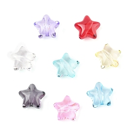 Прозрачные акриловые подвески, звезда