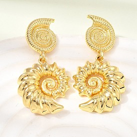 Латунные качают серьги, раковина, стойки покрытие, долговечный, без кадмия и без свинца