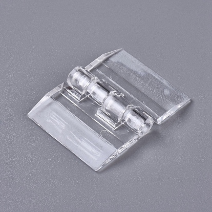 Bisagras acrílicas transparentes, herramientas de bisagras plegables, para caja de almacenamiento