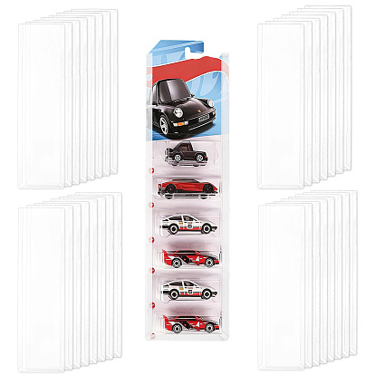 PVC Slide Card Hanging Display Bag, Rectangle