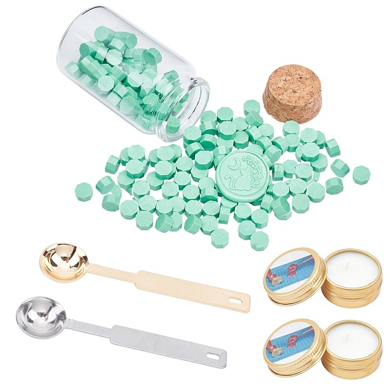 Наборы для изготовления альбомов своими руками, в том числе частицы сургуча, железная ручка воск печать штамп плавильная ложка, железные восковые палочки, плавильная ложка и парафиновые свечи