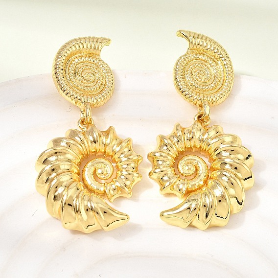 Латунные качают серьги, раковина, стойки покрытие, долговечный, без кадмия и без свинца