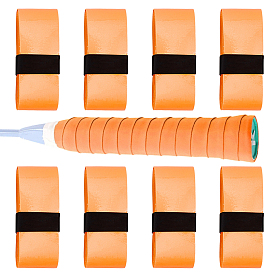 Противоскользящая накладка на рукоятку теннисной ракетки для бадминтона из искусственной кожи, лента для захвата ручки