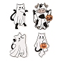 Непрозрачные акриловые подвески на тему хэллоуина, призрак