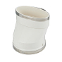 PVC Pipe Connectors, with 2Pcs 201 Stainless Steel Pipe Clamps
