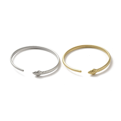 304 браслеты-манжеты в виде змеи из нержавеющей стали