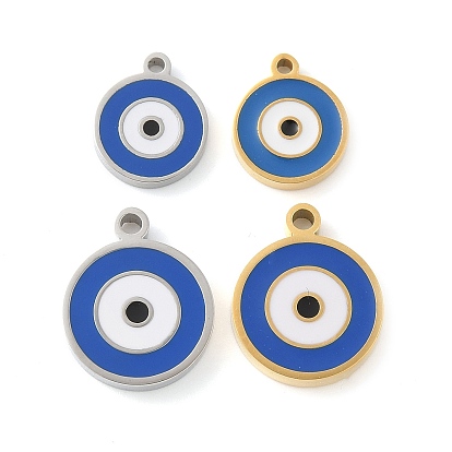 304 прелести нержавеющей стали, с эмалью, Злые чары глаз