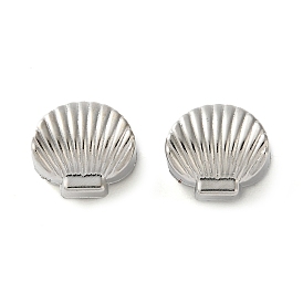 Ccb пластиковые бусины esuropean, бусины с большим отверстием, формы раковины