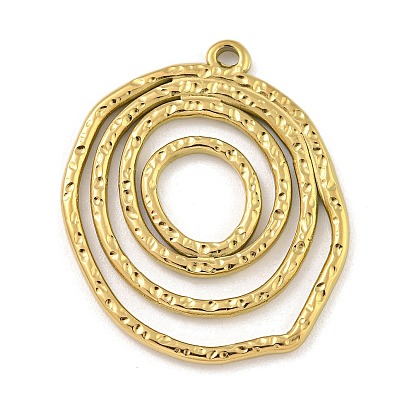 304 подвески из нержавеющей стали, спиральный овальный брелок