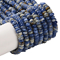 2 нити натуральные содалитовые бусины нити, рондель