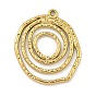 304 подвески из нержавеющей стали, спиральный овальный брелок
