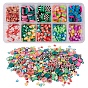 Cabochons en argile polymère manuels, tranches de pâte polymère pour nail art, Décoration de coques de téléphone et création de bijoux DIY, formes mixtes