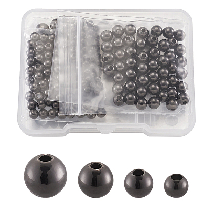 Латунные бусины, круглые