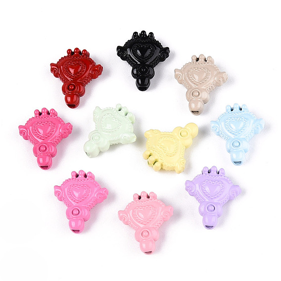 Бусины из сплава краски для выпечки, волшебная палочка