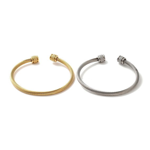 304 из нержавеющей стали манжеты браслеты, браслеты крутящего момента