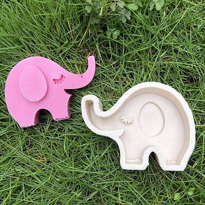 Elephant Food Grade Silicone Molds, 3D Animal Resin Molds,  Fondant Molds, for DIY Cake Decoration, Chocolate, Candy