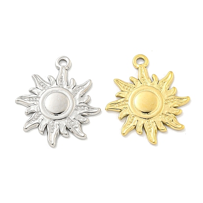 Вакуумное покрытие pvd 304 подвески из нержавеющей стали, очарование солнца