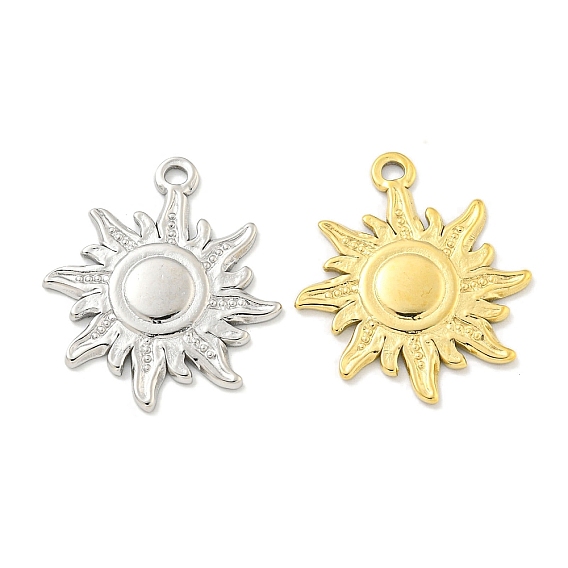 Вакуумное покрытие pvd 304 подвески из нержавеющей стали, очарование солнца