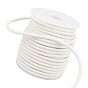 1 enrouler des cordons en caoutchouc synthétique, solide, avec 1pc bobines vides en plastique