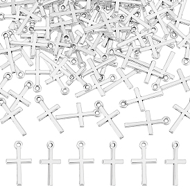 100шт. крестовые подвески из сплава в тибетском стиле, без кадмия и без свинца