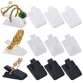 39шт 3 стили пластиковый держатель кольца, подставка для колец, прямоугольные