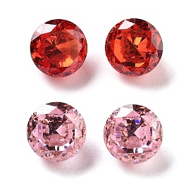 Кубического циркония кабошоны, круглые, граненые