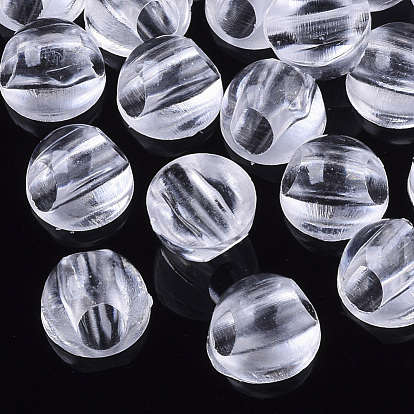 AS Plastic Beads, for Flat Back Cabochons, Hair Findings, DIY Hair Tie Accessories