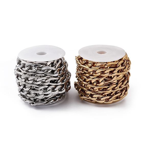 304 из нержавеющей стали Figaro цепи, несварные, с катушкой