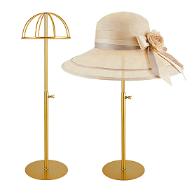 Soportes de exhibición de sombreros de hierro