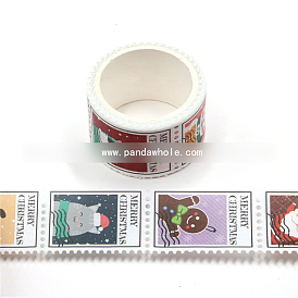 Stamp Decorative Paper Tapes, Adhesive Tapes, for DIY Scrapbooking Supplie Gift Decoration