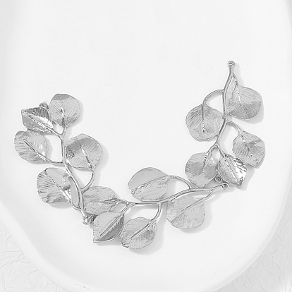   Pendentifs gros en alliage, feuille