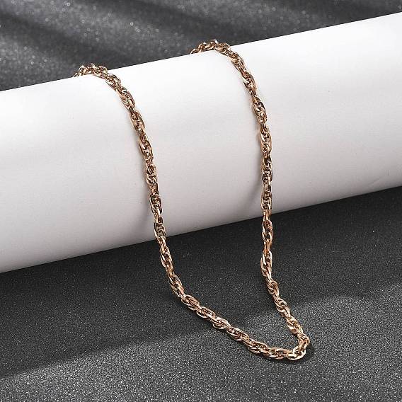 3мм 304 ожерелья из нержавеющей стали с цепочкой для женщин