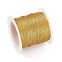 6-Ply Metallic Thread, for Embroidery and Jewelry Making, Round