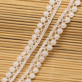 Cinta de algodón de la flor para la fabricación de joyas, 3/8 pulgada (11 mm), aproximadamente 15 yardas / rollo (13.71 m / rollo)