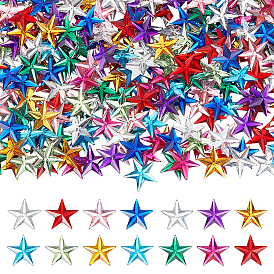 400Pcs Acrylic Cabochons, Star