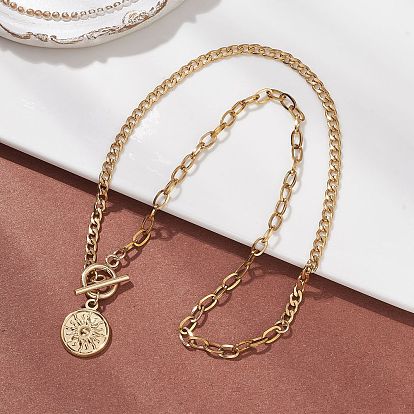 201 Подвеска в виде солнца из нержавеющей стали 304 Цепочка из нержавеющей стали или ожерелья для женщин