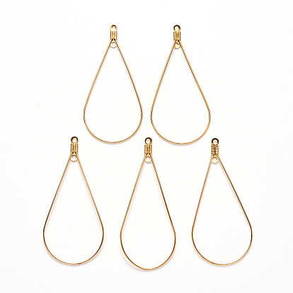 304 подвески из нержавеющей стали, обручание серьги, слеза