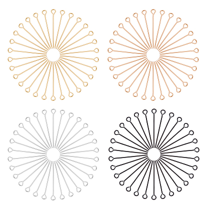 100 шт. 4 цвета 304 штифт из нержавеющей стали