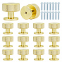Aluminium Alloy Drawer Cabinets Handles, Round, with Screw