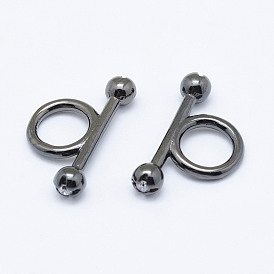 Латунные кубического циркония тумблеры застежки, без кадмия, без никеля и без свинца