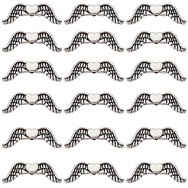 120 бусины из сплава в тибетском стиле, без кадмия и без свинца, крыло