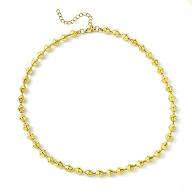 Placage ionique (ip) 304 colliers de perles en acier inoxydable