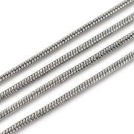 304 Stainless Steel Round Snake Chains